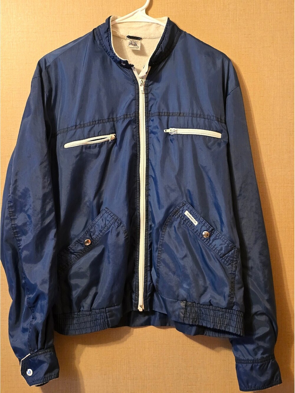 Vintage 70s Kennington Ltd California Full Zip Nylon Windbreaker Jacket Small